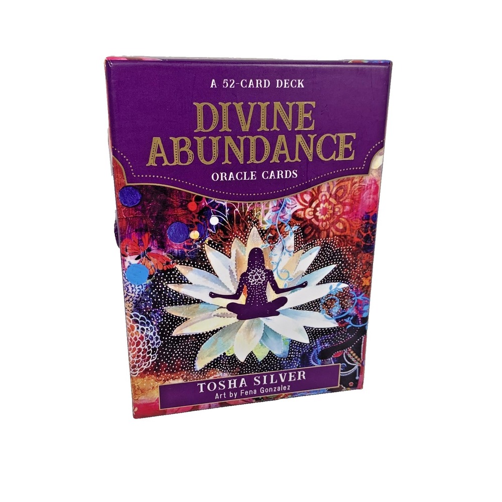 Divine Abundance Oracle Cards: A‎ 52-Card Deck by Tosha Silver [Cards] Complete!